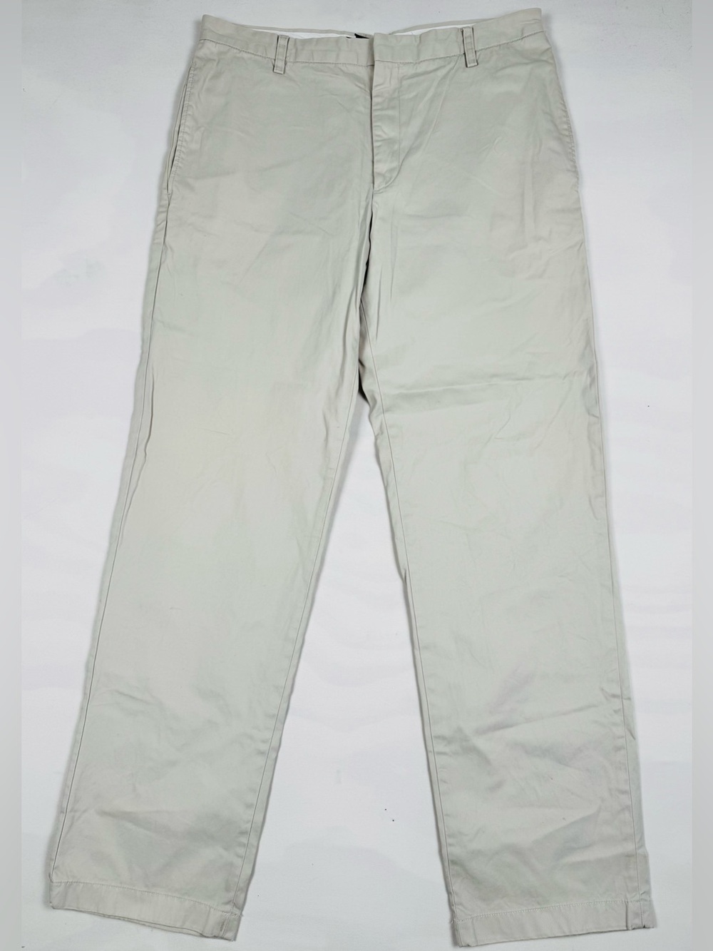 Banana Republic Flat Front Chino Pants Light Khaki Mens 36X34